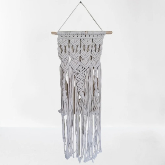 Macrame Knit Wall Hanging Decoration Decor NEW in Packaging - Picture 1 of 7